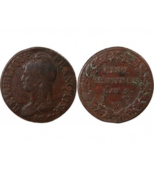 DUPRÉ - 5 CENTIMES AN 5 W LILLE 2