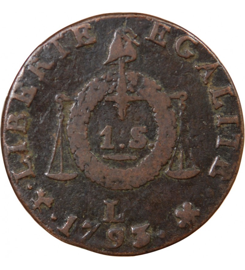 REVOLUTION FRANCAISE, CONVENTION - SOL AUX BALANCES 1793 L BAYONNE