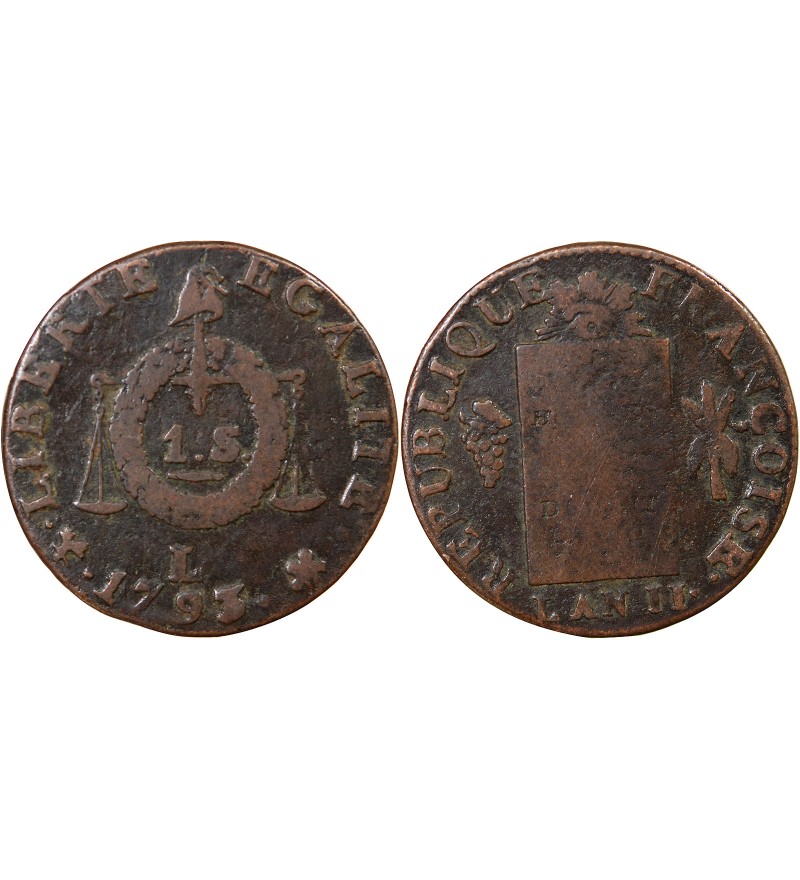 REVOLUTION FRANCAISE, CONVENTION - SOL AUX BALANCES 1793 L BAYONNE