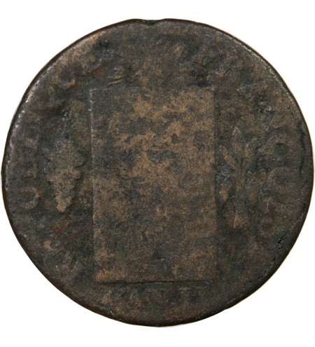 REVOLUTION FRANCAISE, CONVENTION - SOL AUX BALANCES 1793 T NANTES