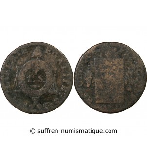 REVOLUTION FRANCAISE, CONVENTION - SOL AUX BALANCES 1793 T NANTES