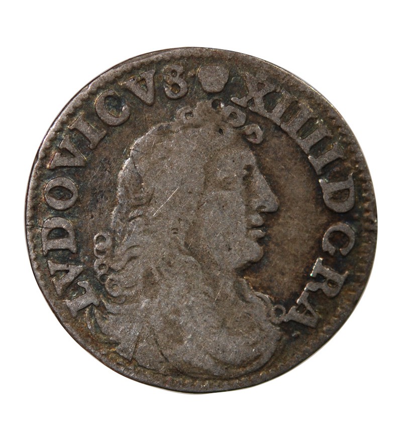 LOUIS XIV﻿ - 4 SOLS DITS DES TRAITANTS 1675 D VIMY