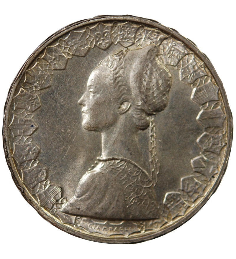 ITALIE - 500 LIRE ARGENT 1966 R ROME