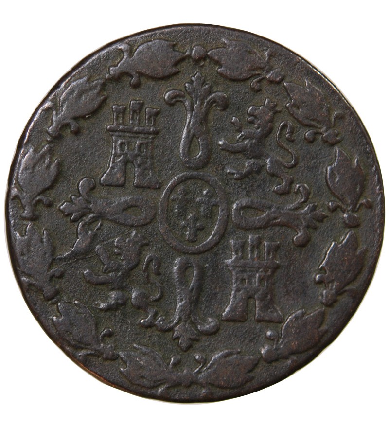 ESPAGNE, FERDINAND VII - 8 MARAVEDIS 1833