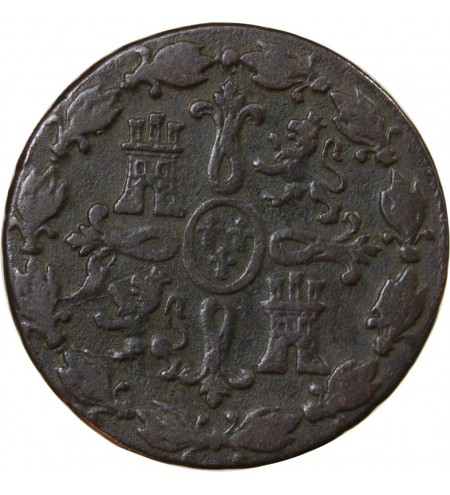 ESPAGNE, FERDINAND VII - 8 MARAVEDIS 1833