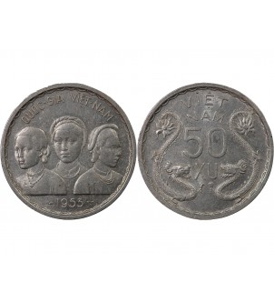 VIÊT NAM DU SUD - 50 XU 1953 2