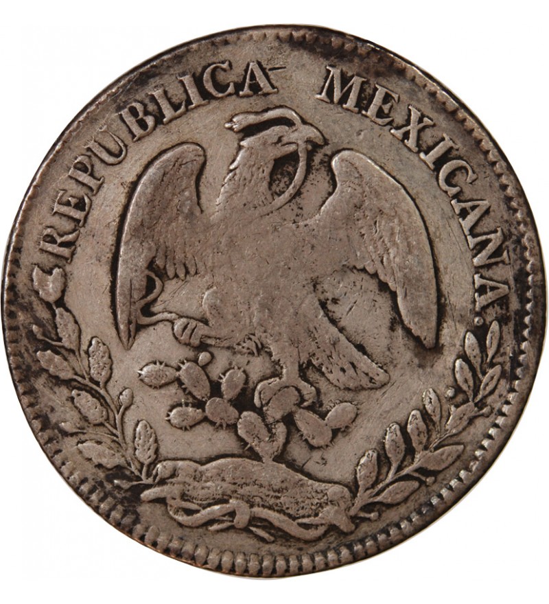MEXIQUE - 8 REALES ARGENT 1875 Do CM