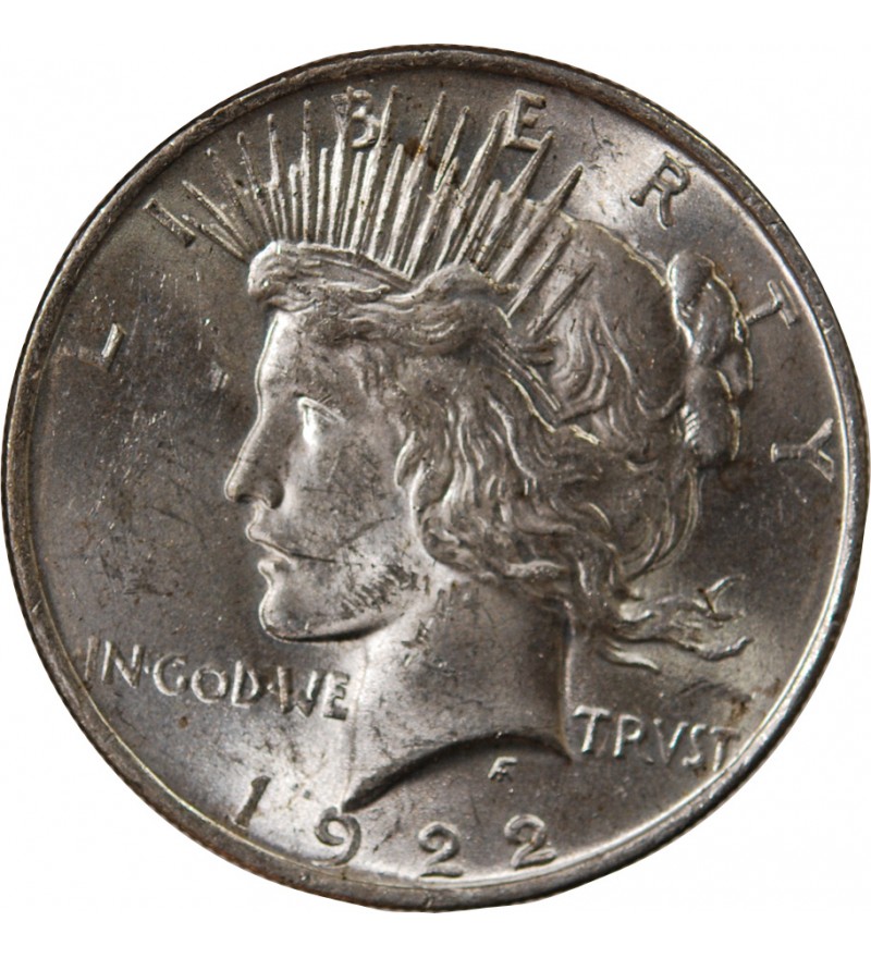 USA - PEACE DOLLAR ARGENT 1922 PHILADELPHIE
