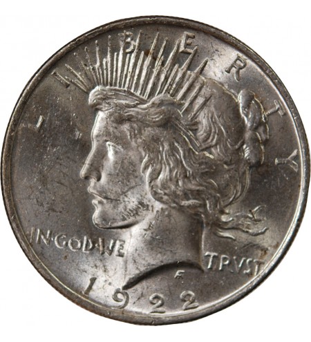 USA - PEACE DOLLAR ARGENT 1922 PHILADELPHIE
