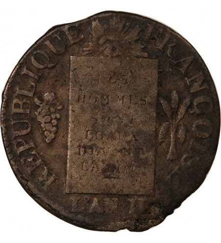 REVOLUTION FRANCAISE, CONVENTION - SOL AUX BALANCES 1793 D. DIJON