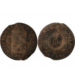 REVOLUTION FRANCAISE, CONVENTION - SOL AUX BALANCES 1793 D. DIJON 2