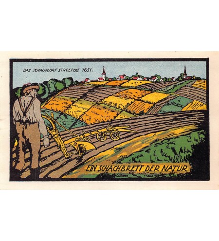 ALLEMAGNE, STROEBECK GEMEINDE - 1/2 MARK 1922