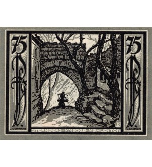 ALLEMAGNE, STERNBERG - 75 PFENNIG 1922 2