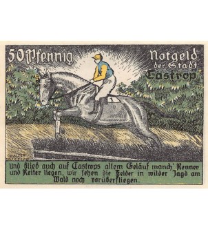 ALLEMAGNE, CASTROP - 50 PFENNIG 1921