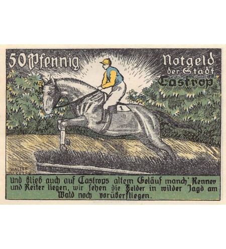 ALLEMAGNE, CASTROP - 50 PFENNIG 1921