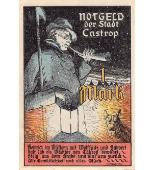 ALLEMAGNE, CASTROP - 10 PFENNIG 1921 2