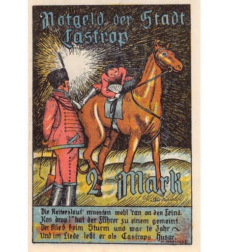 ALLEMAGNE, CASTROP - 2 MARK 1921