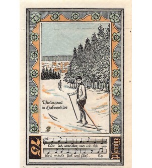 ALLEMAGNE, BOCKSWIESE - 75 PFENNIG 1922