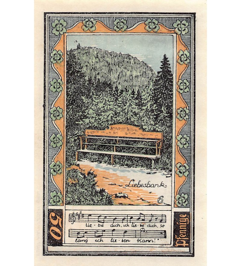 ALLEMAGNE, BOCKSWIESE - 50 PFENNIG 1922