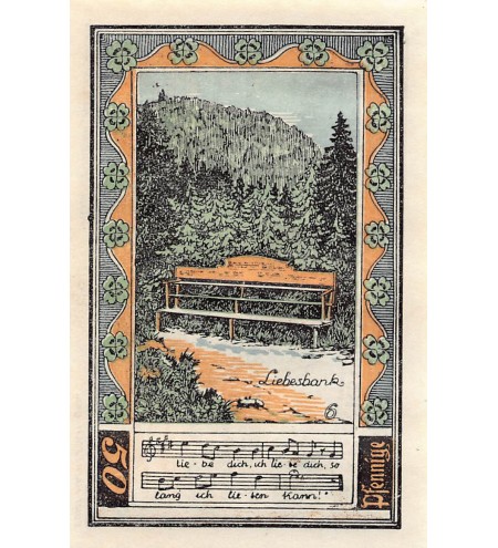 ALLEMAGNE, BOCKSWIESE - 50 PFENNIG 1922