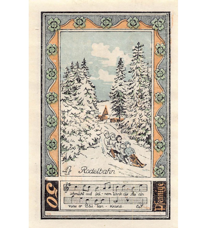 ALLEMAGNE, BOCKSWIESE - 50 PFENNIG 1922