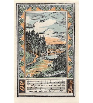 ALLEMAGNE, BOCKSWIESE - 50 PFENNIG 1922