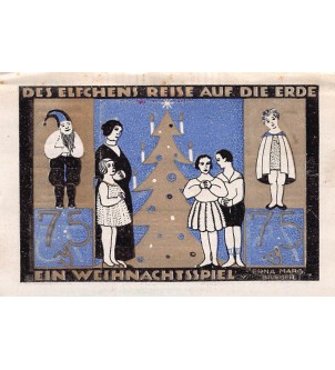 ALLEMAGNE, HAMBURG - 75 PFENNIG 1921 2