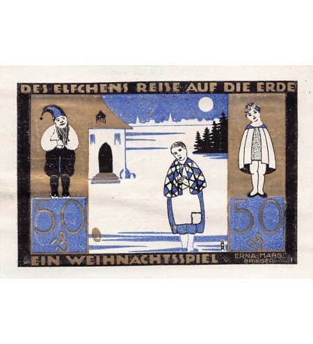 ALLEMAGNE, LANGELN - 50 PFENNIG 1921