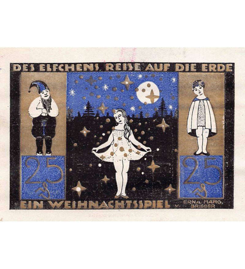 ALLEMAGNE, LANGELN - 25 PFENNIG 1921