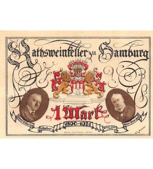 ALLEMAGNE, HAMBURG - 1 MARK 1921