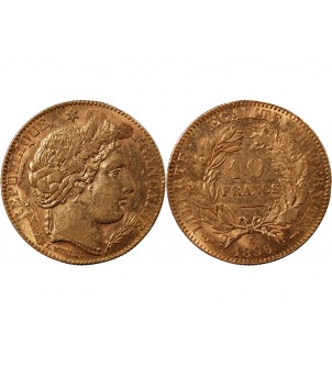 CERES ﻿- 10 FRANCS OR 1896 A PARIS﻿ 2