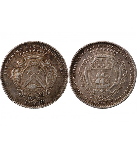 MAIRE DE NANTES, RENÉ LERAY, SIEUR DU FUMET – JETON ARGENT 1730 F.8907
