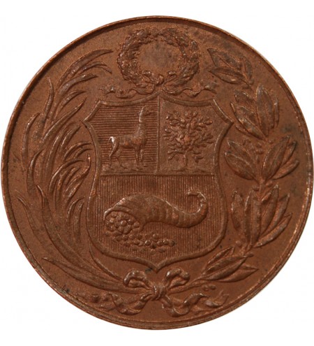 PEROU, LA JUVENTUD DE LIMA A LA REPUBLIQUE DU BRESIL - JETON CUIVRE 1890