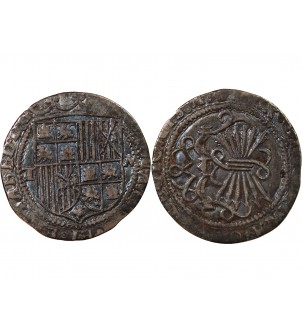 ESPAGNE, FERDINAND II ET ISABELLE - REAL ARGENT 1497 / 1566 TOLEDE 2
