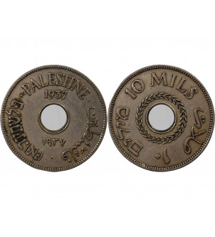 PALESTINE - 10 MILS 1937 2