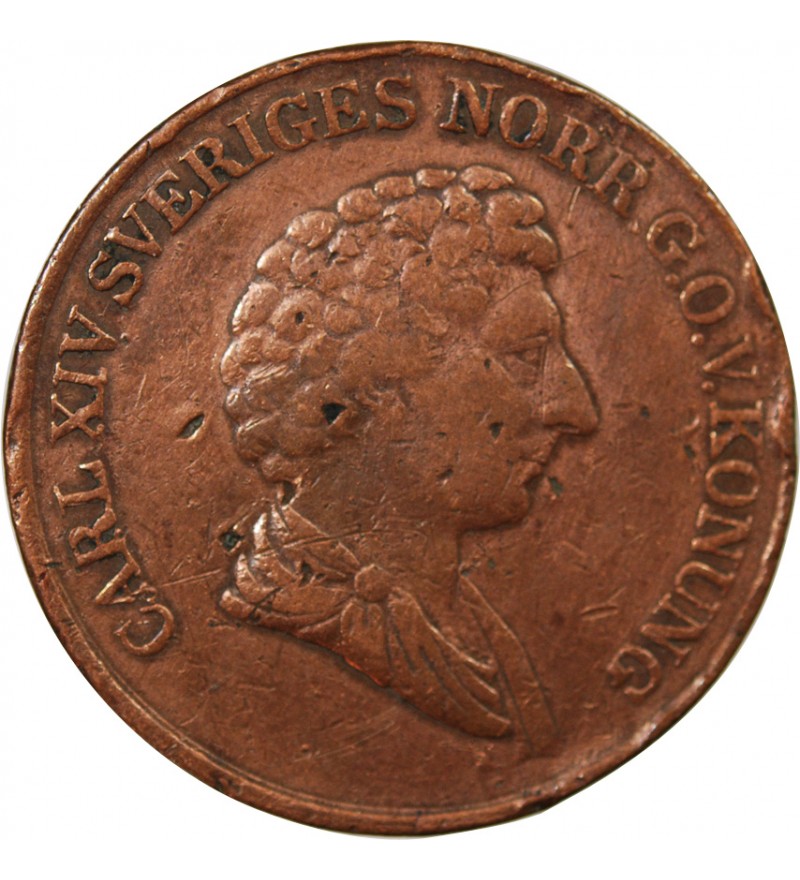 SUÈDE, CARL XIV JOHAN - 1 SKILLING 1820