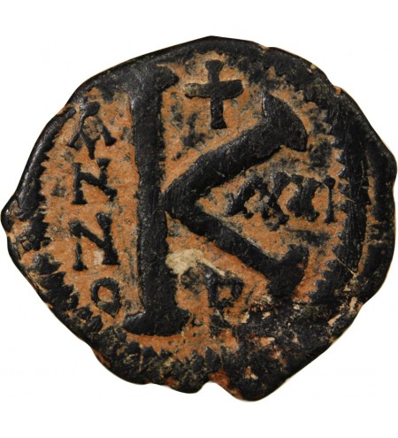 JUSTINIEN Ier﻿﻿ - 1/2 FOLLIS 557 / 558 ROME