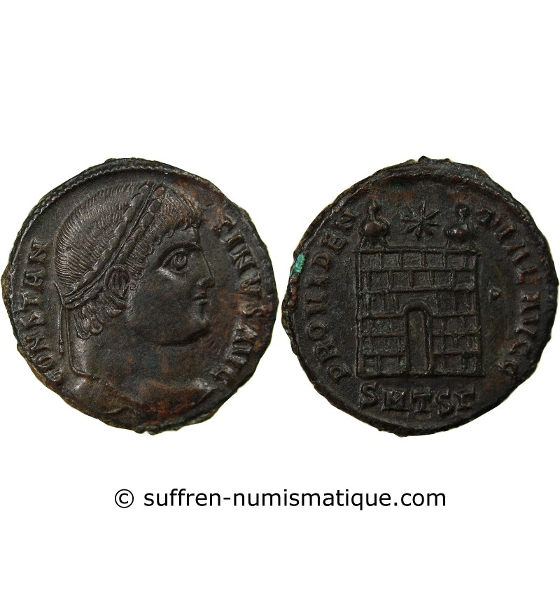 CONSTANTIN Ier - NUMMUS 326 / 328 THESSALONIQUE