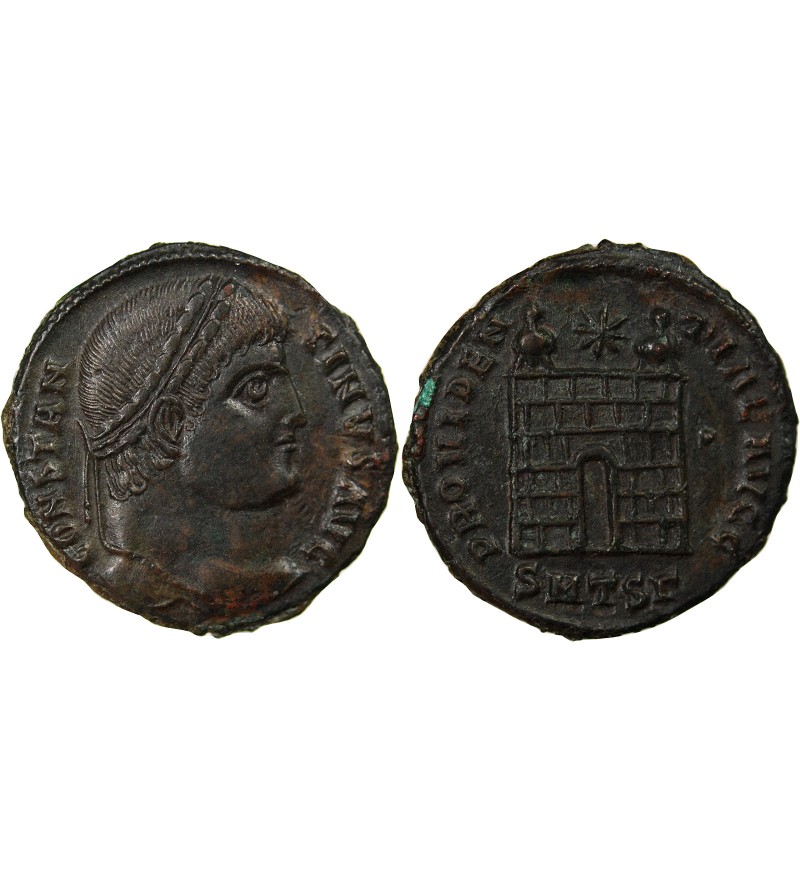 CONSTANTIN Ier - NUMMUS 326 / 328 THESSALONIQUE