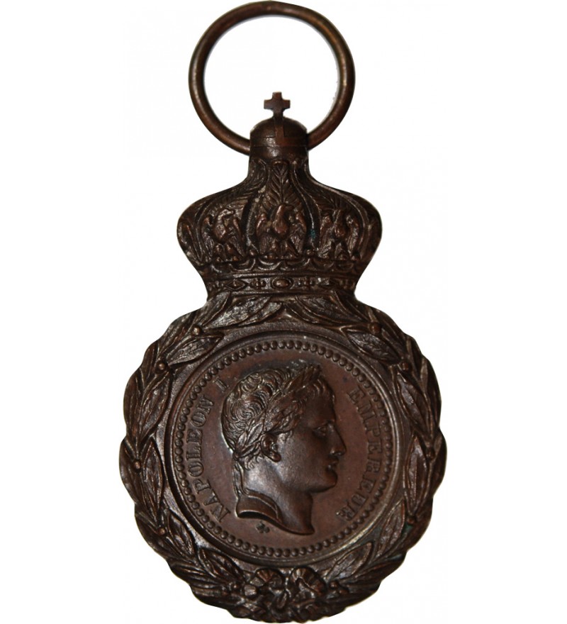 NAPOLEON Ier - MEDAILLE DE SAINTE-HELENE SANS RUBAN