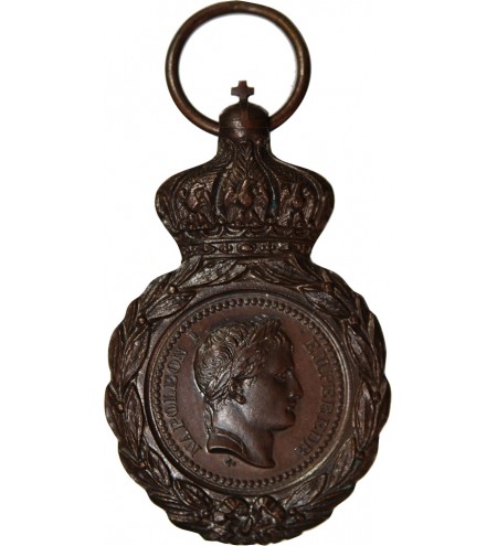 NAPOLEON Ier - MEDAILLE DE SAINTE-HELENE SANS RUBAN