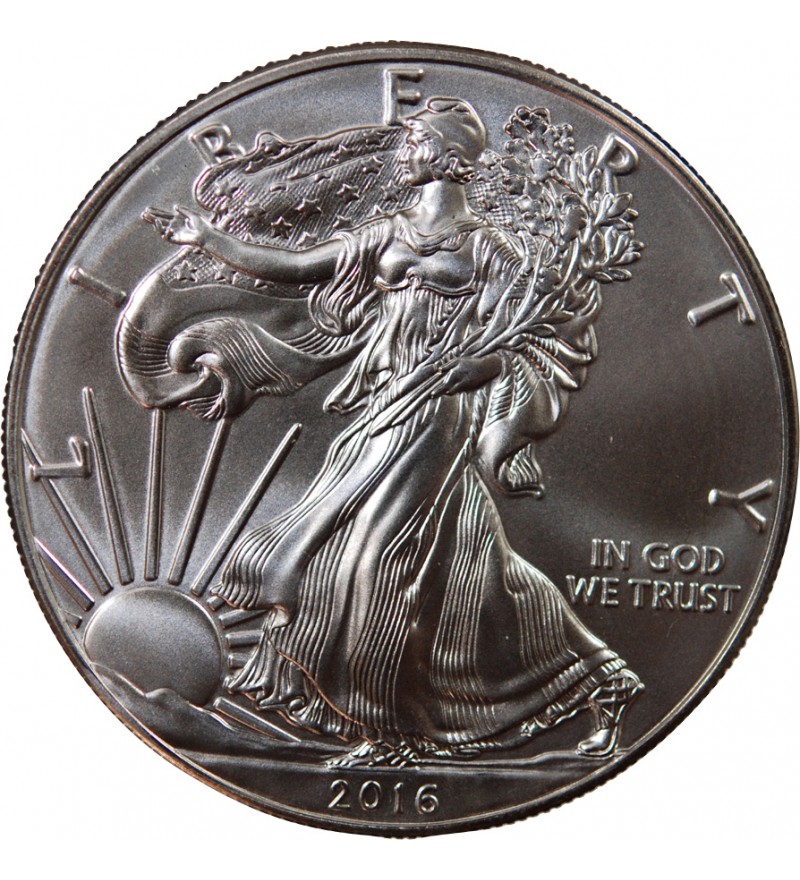 USA, SILVER EAGLE - ONCE D'ARGENT 2016