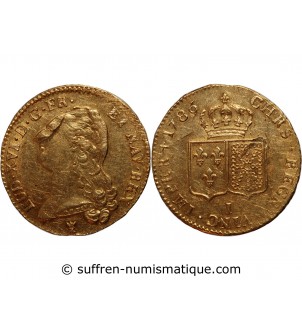 LOUIS XVI - DOUBLE LOUIS D'OR 1786 I LIMOGES