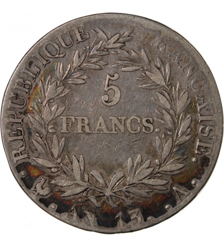 NAPOLEON Ier - 5 FRANCS AN 13 A PARIS "Type République"﻿﻿