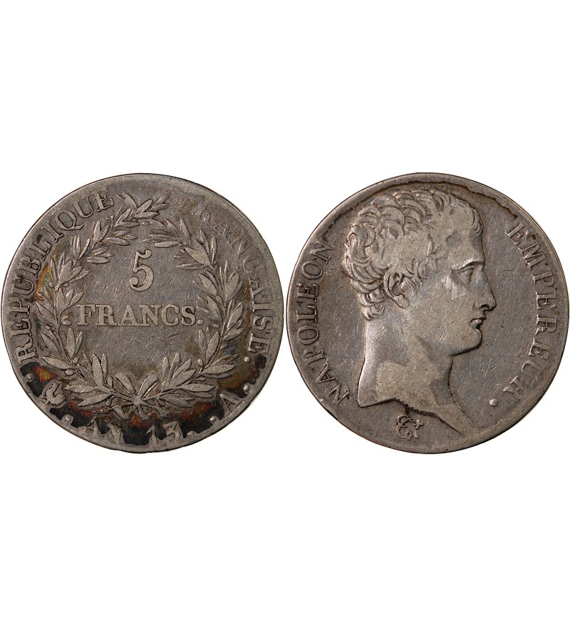 NAPOLEON Ier - 5 FRANCS AN 13 A PARIS "Type République"﻿﻿