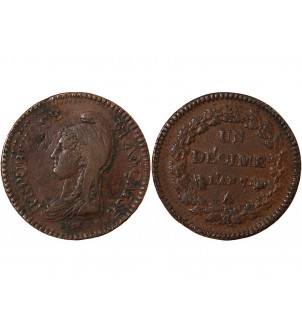 DUPRÉ - DECIME AN 7 A PARIS 2