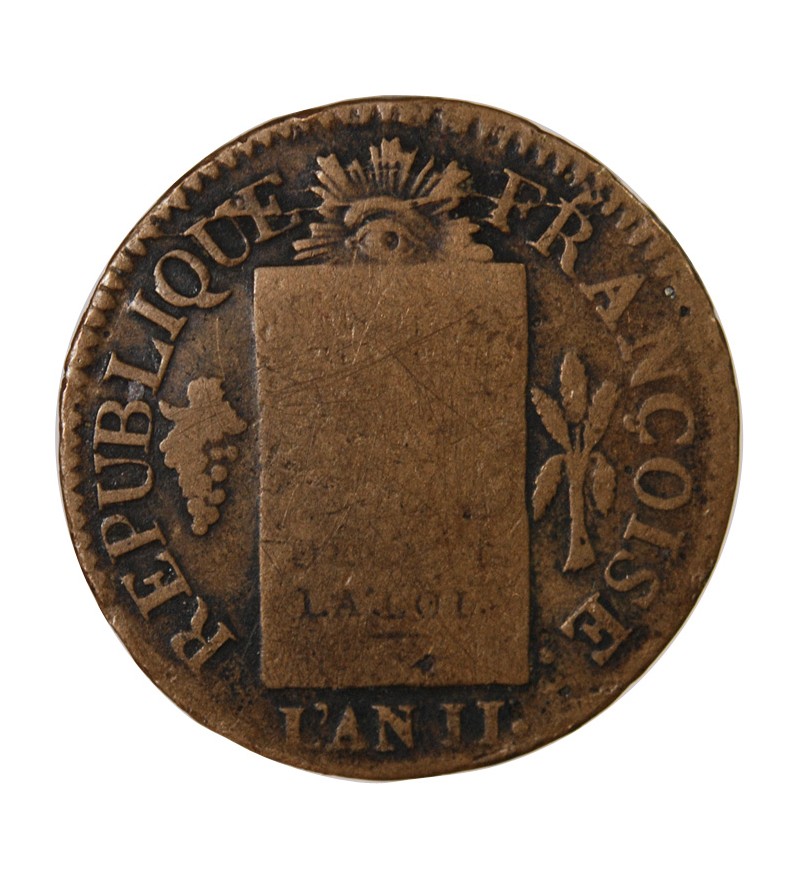 REVOLUTION FRANCAISE, CONVENTION - SOL AUX BALANCES 1793 B STRASBOURG