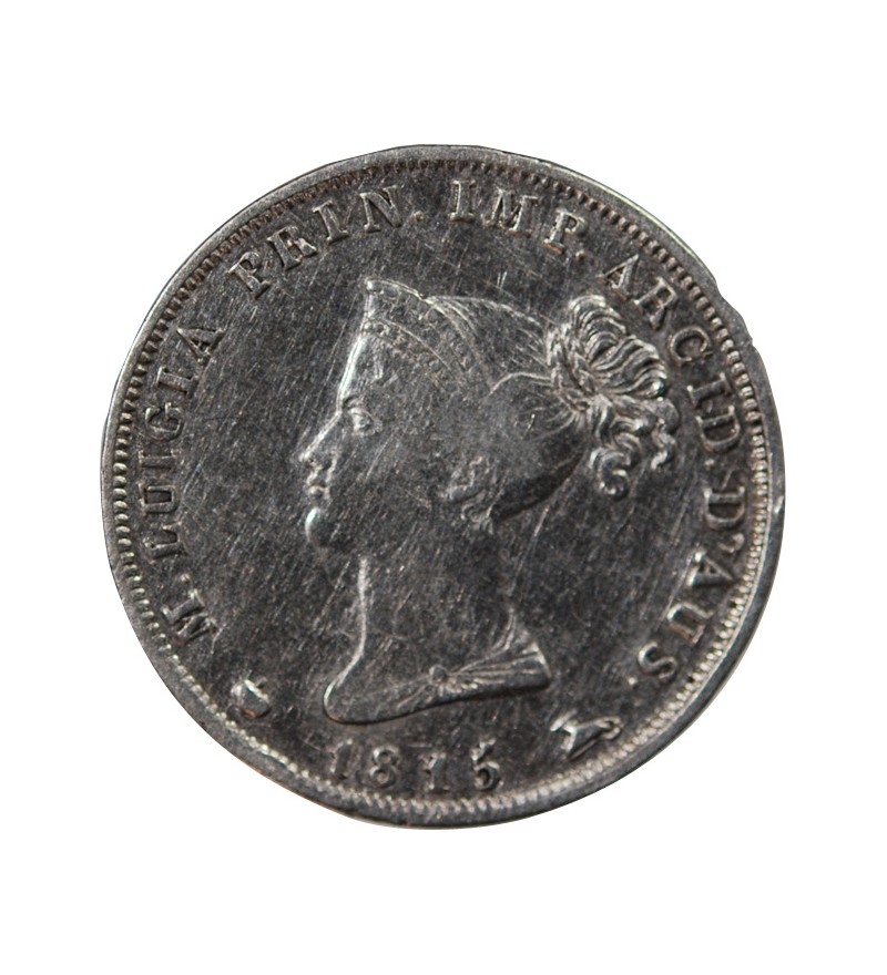 ITALIE, DUCHE DE PARME, MARIE-LOUISE - 10 SOLDI ARGENT 1815