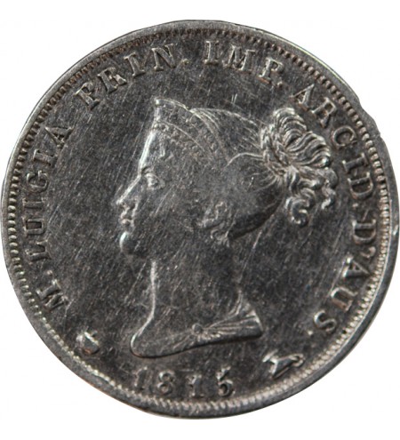 ITALIE, DUCHE DE PARME, MARIE-LOUISE - 10 SOLDI ARGENT 1815