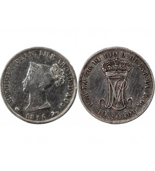 ITALIE, DUCHE DE PARME, MARIE-LOUISE - 10 SOLDI ARGENT 1815 2